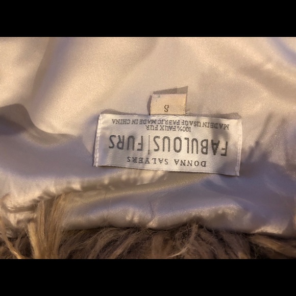 Faux fur jacket - Picture 4 of 4